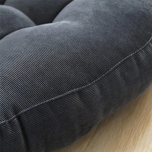 Tufted Corduroy Round Floor Seat Cushion