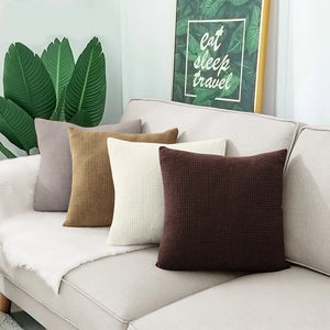 Waterproof Jacquard Textured Pillow Cover