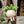 Swing Face Resin Hanging Flower Pot