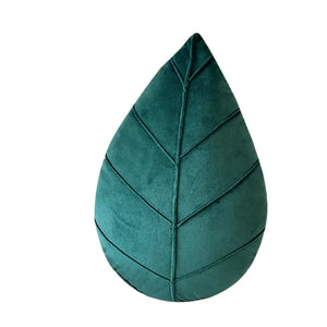 Nordic Leaf Shaped Decorative Throw Pillow