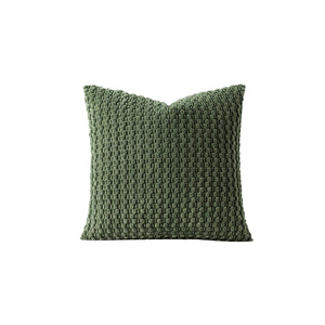 Geometric Knit Throw Pillow Cover
