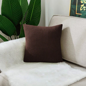 Waterproof Jacquard Textured Pillow Cover