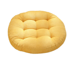 Tufted Corduroy Round Floor Seat Cushion