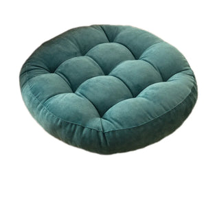 Tufted Corduroy Round Floor Seat Cushion