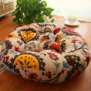 Thickened Round Floor Cushion Pillow