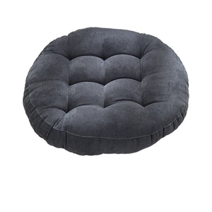 Tufted Corduroy Round Floor Seat Cushion