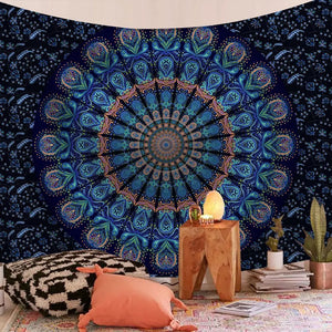 Mandala Psychedelic Tapestry