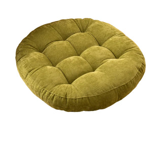 Tufted Corduroy Round Floor Seat Cushion