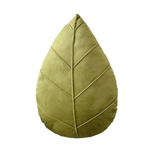 Nordic Leaf Shaped Decorative Throw Pillow