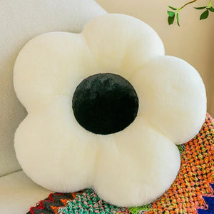 Plush Flower Shaped Floor Cushion Pillow
