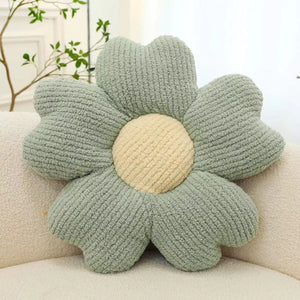 Plush Five-Petal Flower Floor Cushion Pillow