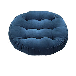 Tufted Corduroy Round Floor Seat Cushion