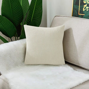 Waterproof Jacquard Textured Pillow Cover