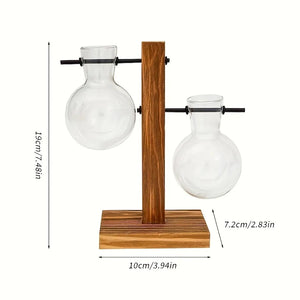 Hydroponic Glass Vase Desktop Plant Terrarium