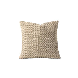 Geometric Knit Throw Pillow Cover