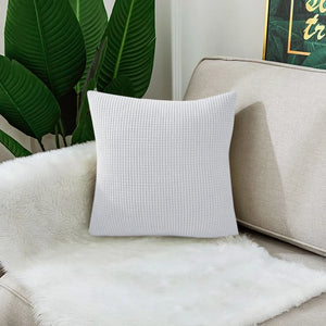 Waterproof Jacquard Textured Pillow Cover